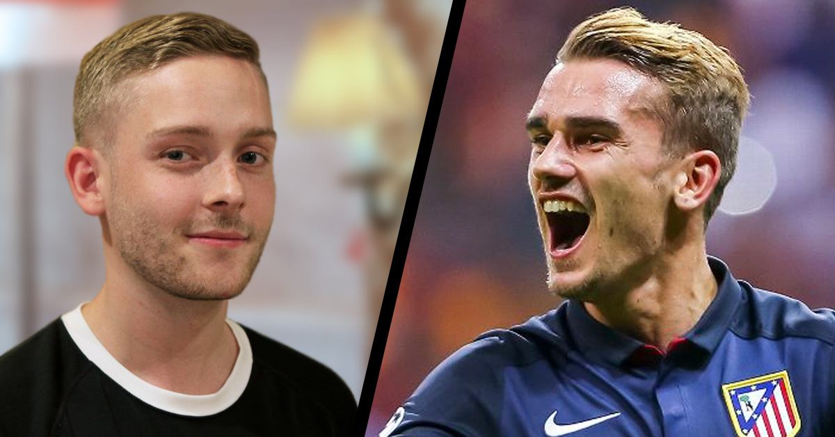 ANTOINE GRIEZMANN Hairstyle 2016 [Step By Step Tutorial]
