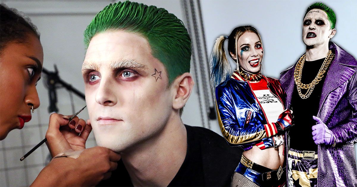 Jared Leto's Suicide Squad JOKER Makeup Tutorial [Incl. Step By Step Video Tutorial]