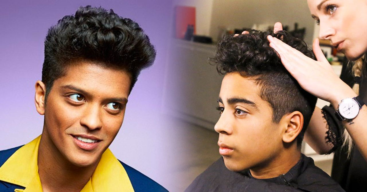 BRUNO MARS Hairstyle [Step By Step Tutorial]