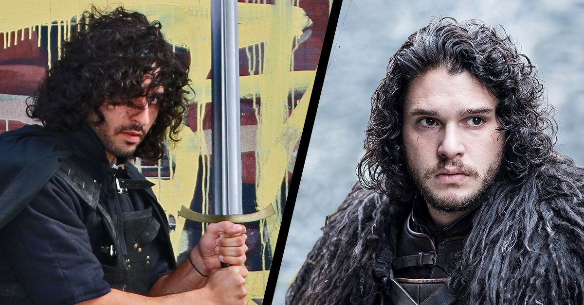 JON SNOW Hairstyle [Step By Step Tutorial]