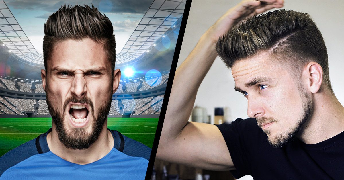 OLIVIER GIROUD Hairstyle 2016 [Step By Step Tutorial]